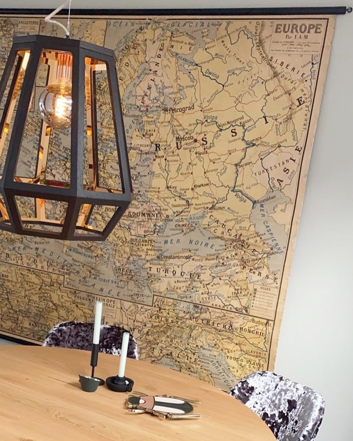Lamp ZUID Wengé