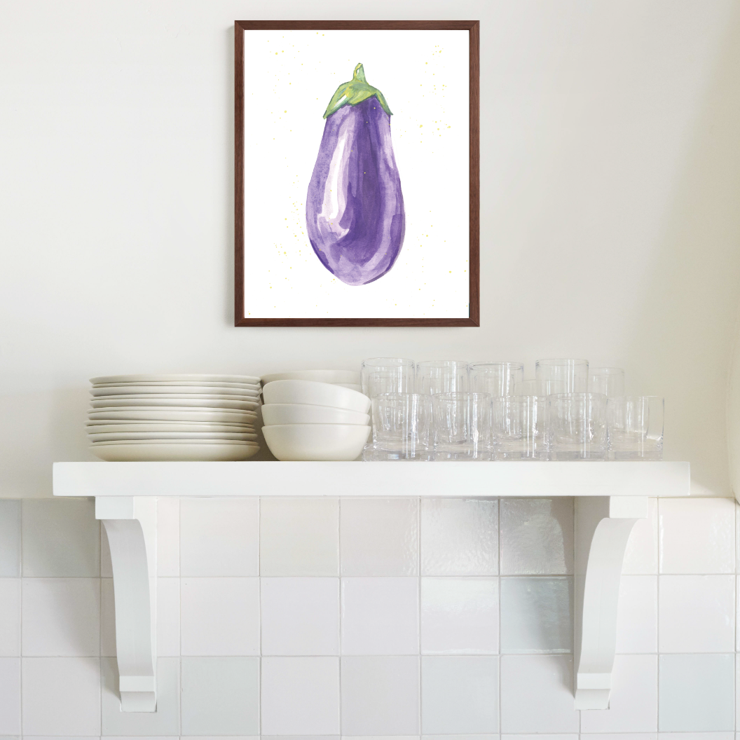 Poster Eggplant