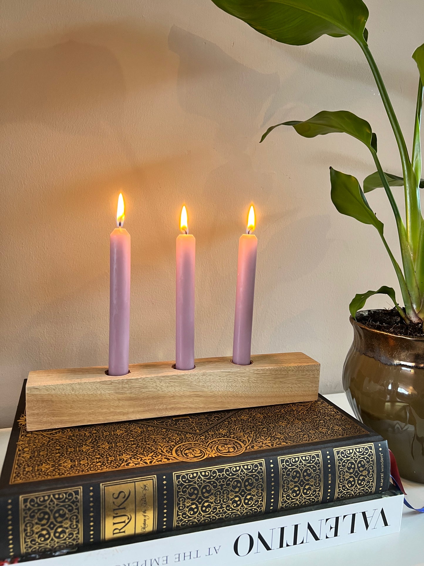 Candle Holder Double
