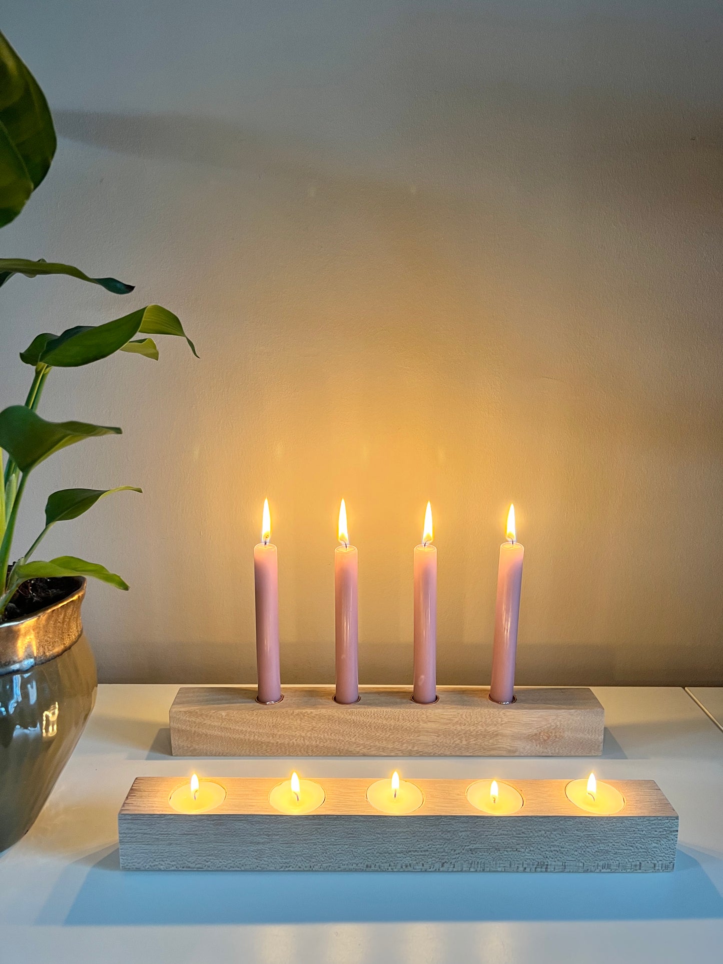 Candle Holder Double