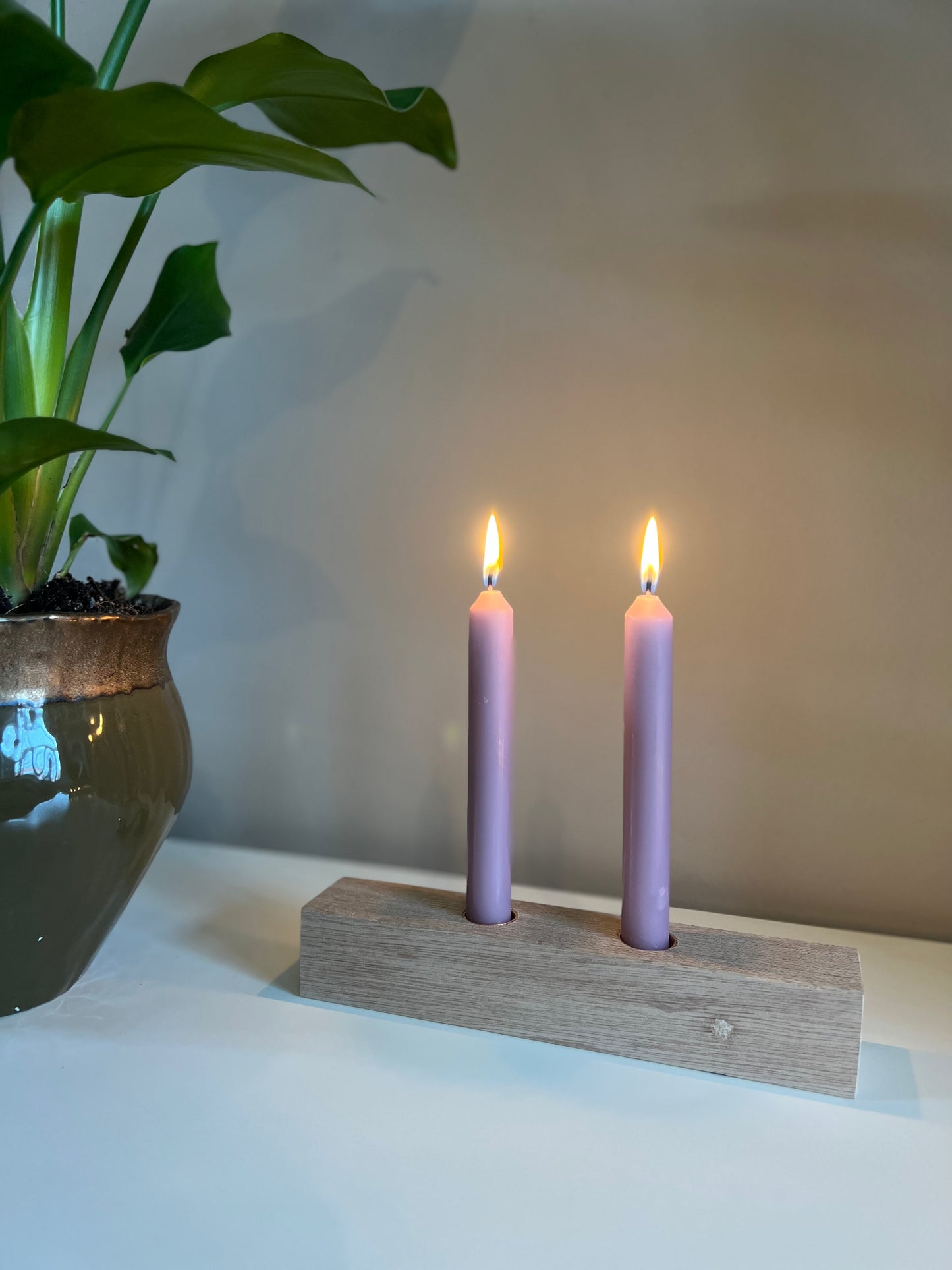 Candle Holder Double