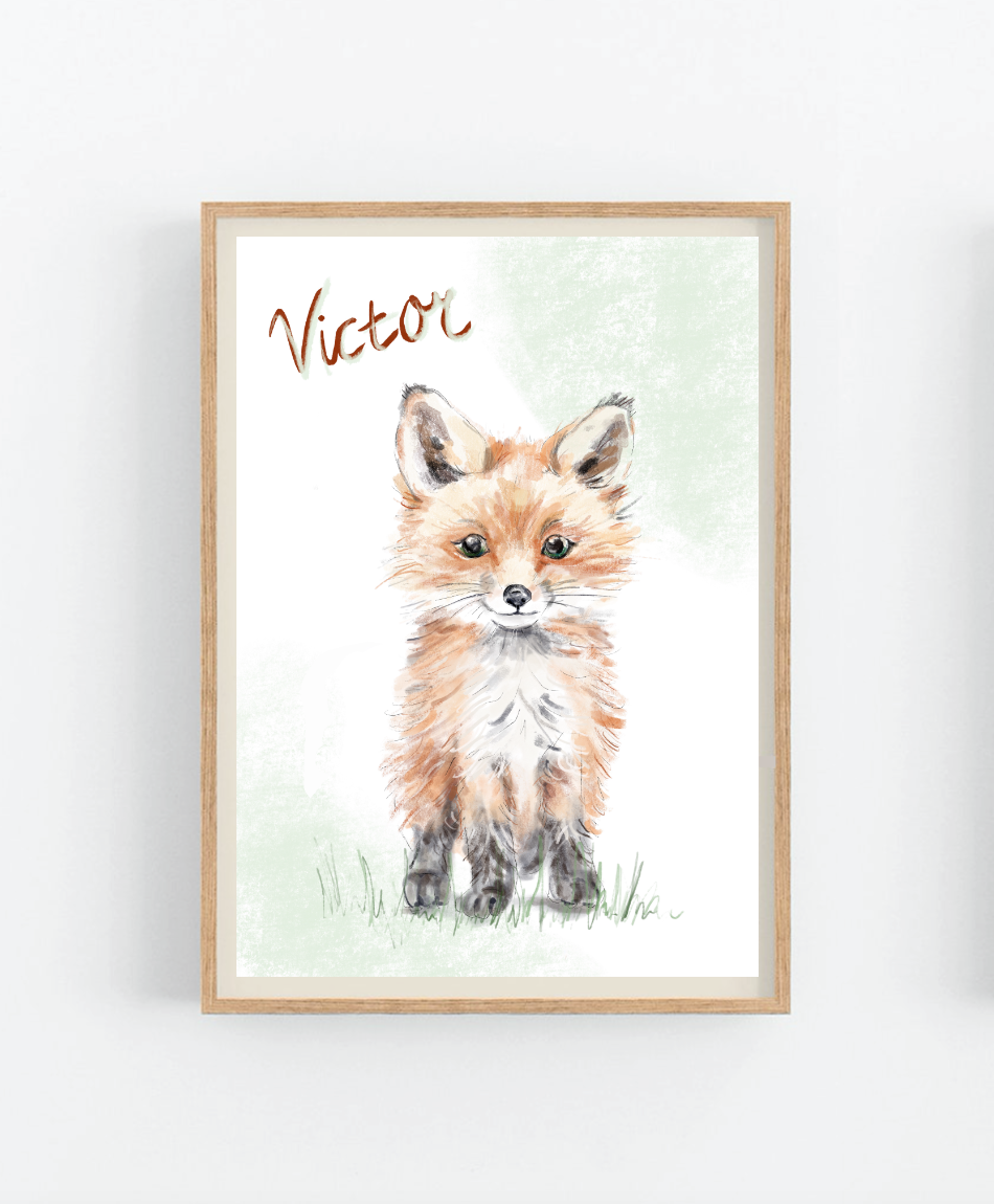 Poster Vosje