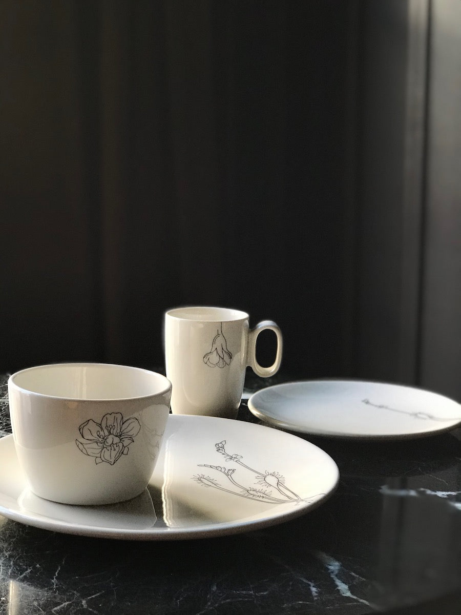Servies La Fleur