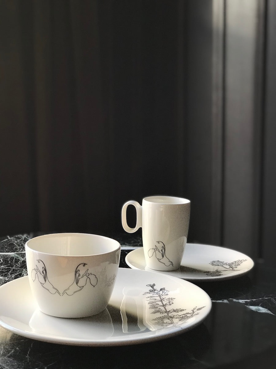 Servies La Fleur