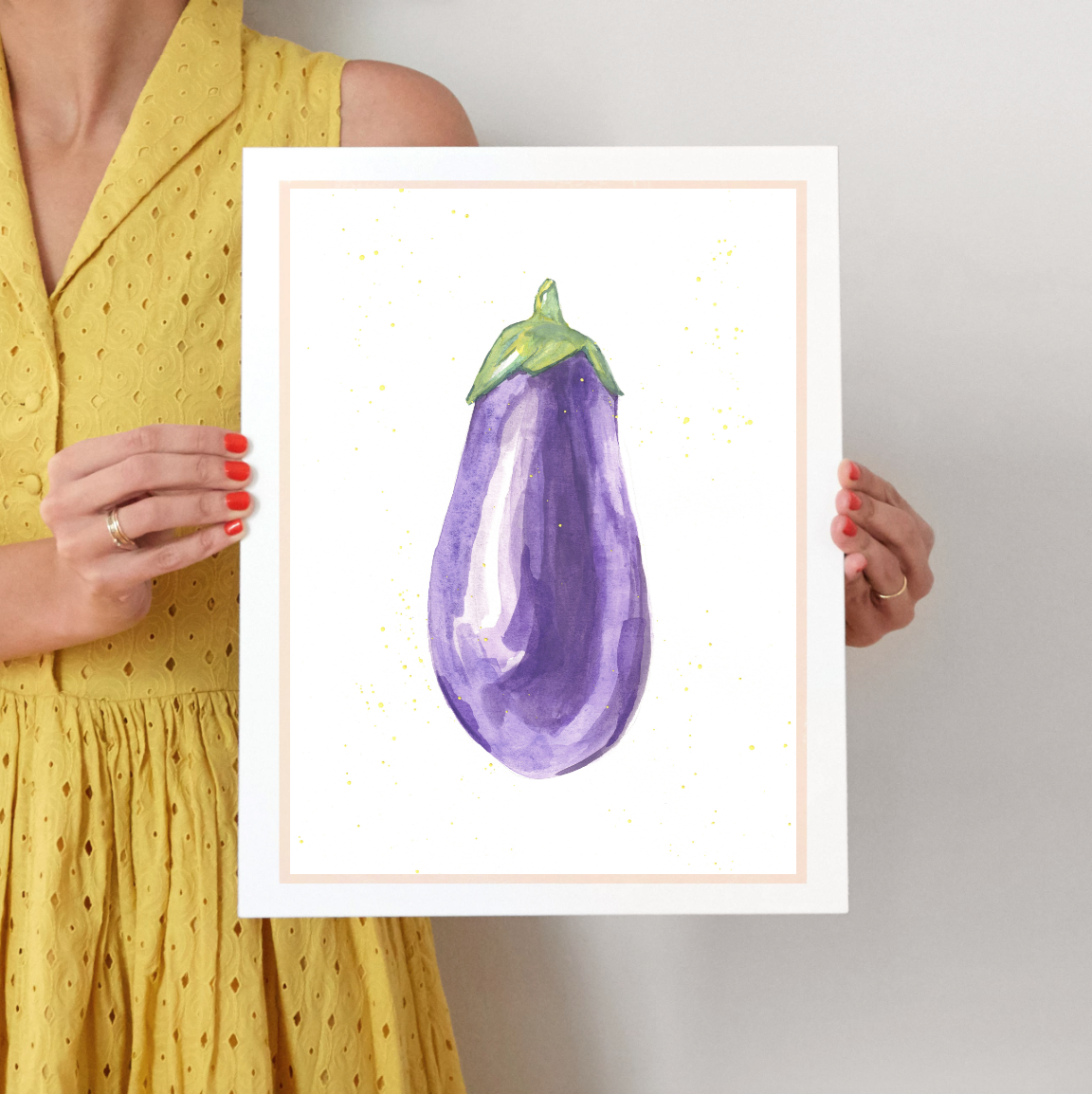 Poster Eggplant