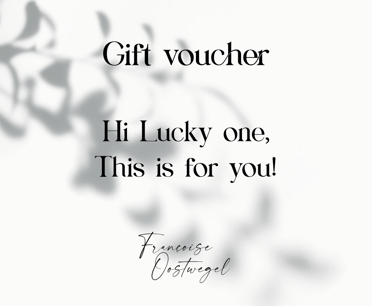 Gift card