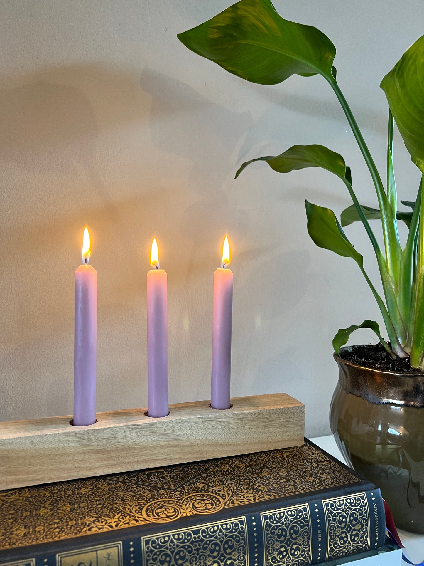 Candle Holder Double